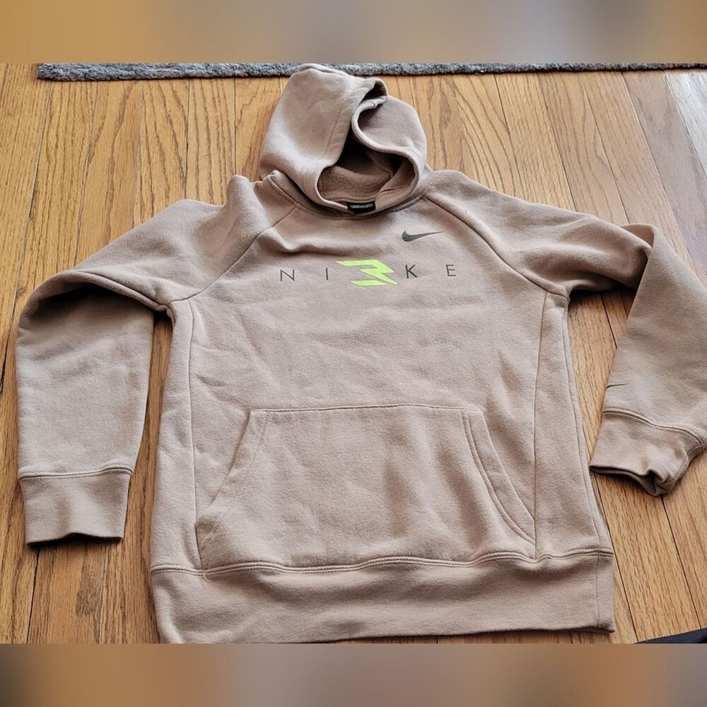 NIKE 3Brand By Russell Wilson Big Boys Wordmark Pullover Hoodie Size M 10-12